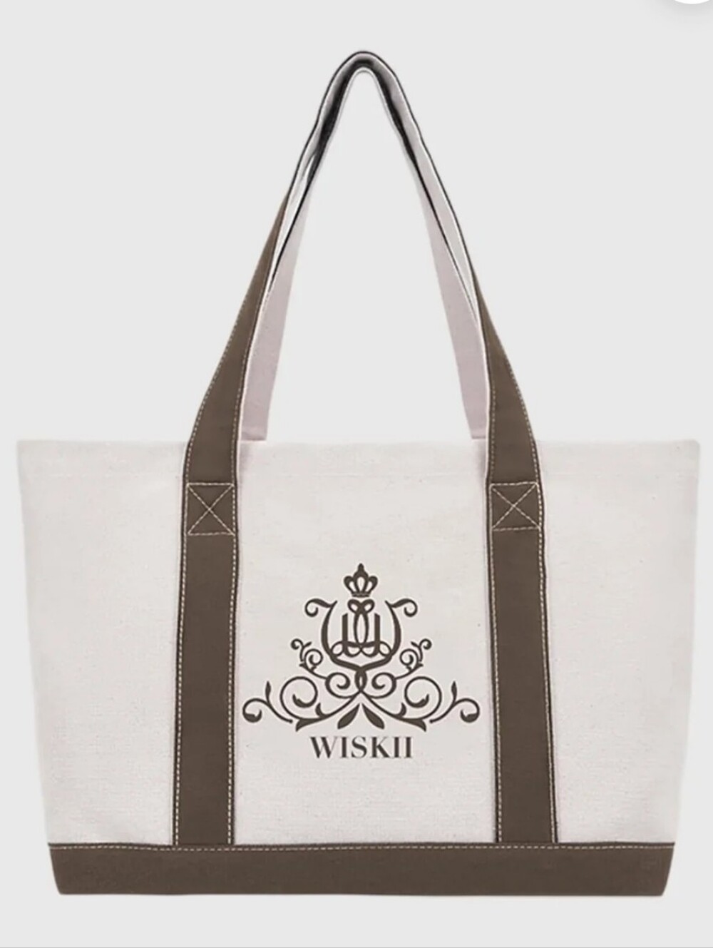 WISKII Clubhouse Canvas Tote Bag